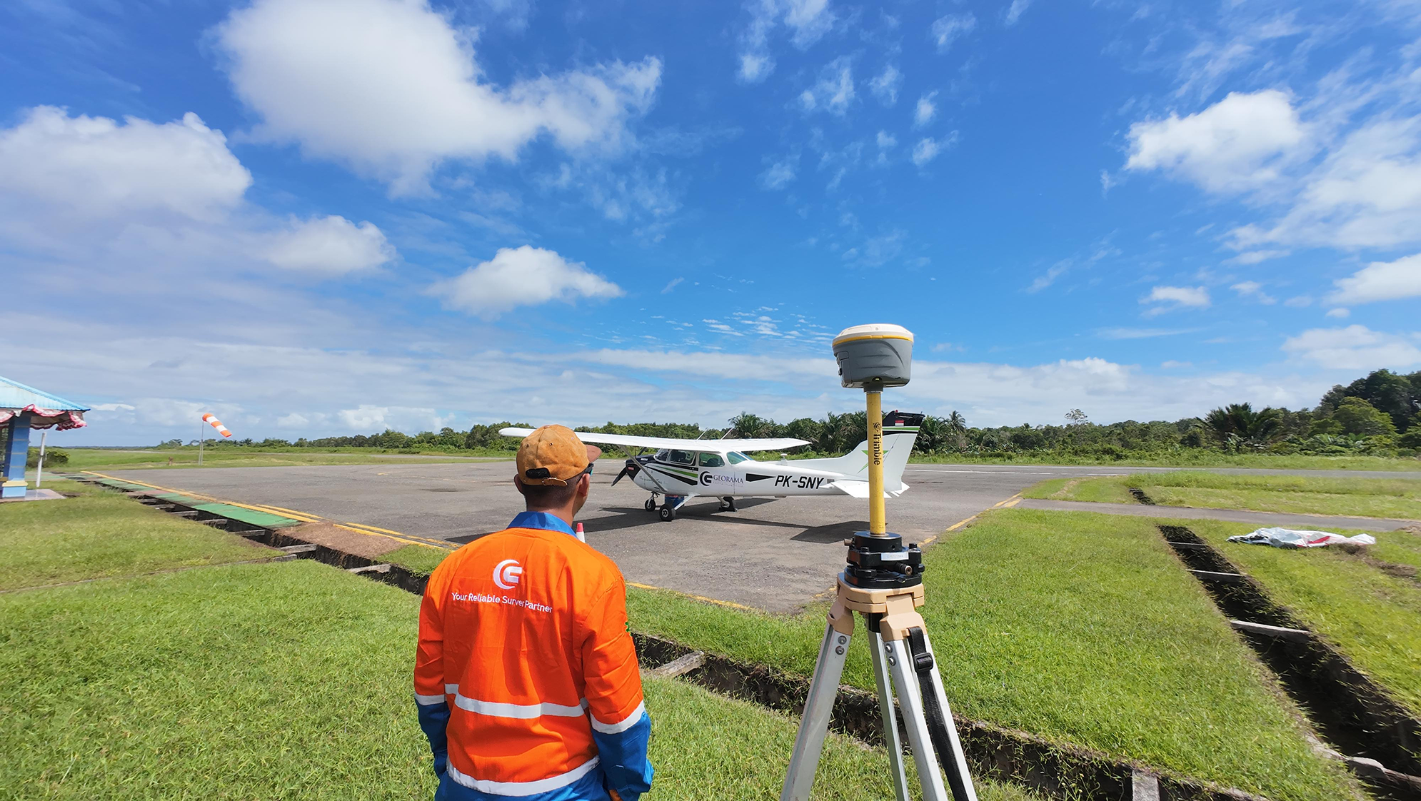 Georama survey and mapping in the field